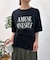 〈7/17インスタライブご紹介アイテム〉ロゴスムースTシャツ