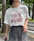 〈7/17インスタライブご紹介アイテム〉ロゴスムースTシャツ