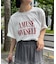 〈7/17インスタライブご紹介アイテム〉ロゴスムースTシャツ