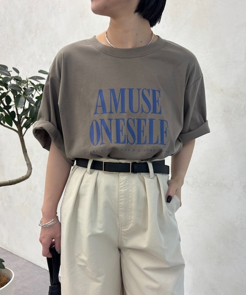 〈7/17インスタライブご紹介アイテム〉ロゴスムースTシャツ