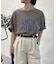 〈7/17インスタライブご紹介アイテム〉ロゴスムースTシャツ