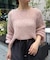 モヘア混ニット