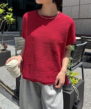 フレンチメッシュニット