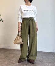 ビーズ刺繍ロンT