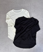 クルー長袖Tシャツ