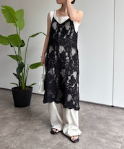 【PalinkA/パリンカ】レース刺繍ワンピース