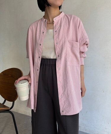 ピーチスキンシャツ