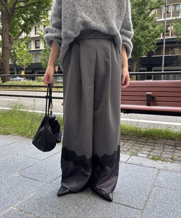 レースドット切替パンツ
