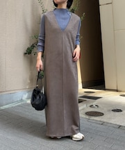スエードファスナージャンスカ