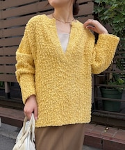 深Vオーバーニット