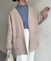 リバーシブルミドルコート