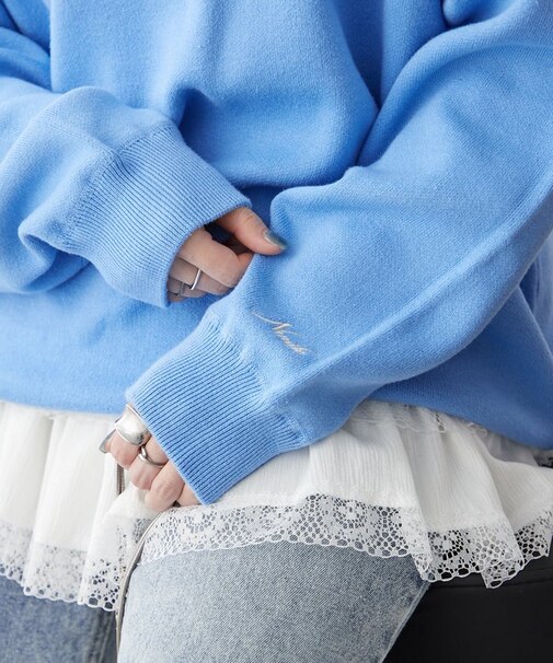 【NUNIFE】スウェットライクプルオーバー