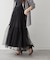 【2025SS】チュールティアードスカート