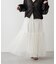 【2025SS】チュールティアードスカート