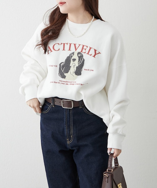 【RMAF】わんこ相良刺繍スウェット