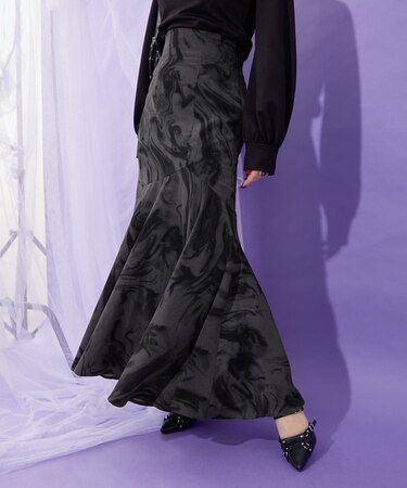 【Mavie..7】後レースUPマーメイドスカート