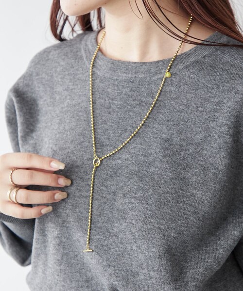 RMAF】ボールチェーンネックレス｜ナイスクラップ/オリーブ・デ