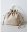 【WEB限定】パール巾着２WAYショルダーバッグ
