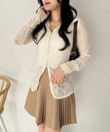 【one after another】レースパーカー