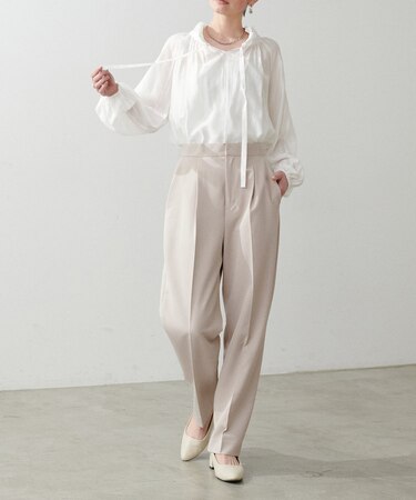 【LARUTA】ツインクロスタックパンツ