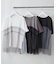 体型カバーにも◎、チュールドッキングTシャツ