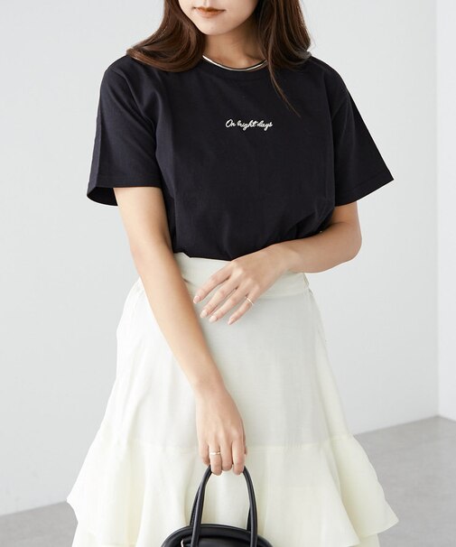 【RMAF】ロゴラメ刺繍半袖T