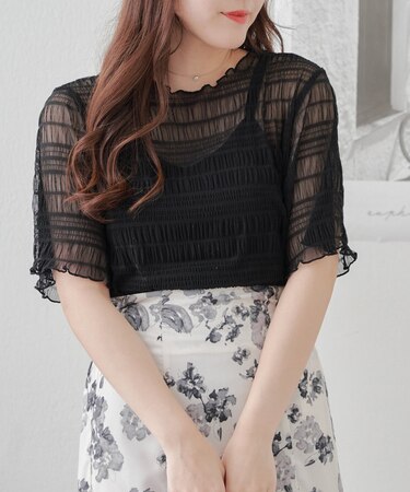 【RMAF】レースプルオーバー+キャミソールセット