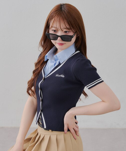 【RMAF】【1枚でトレンドコーデが出来る】2WAYドッキングカーデイガン