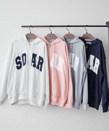 【RMAF】BIGロゴZIPパーカー