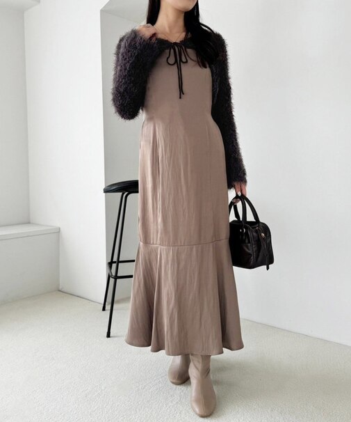 【one after another】レデイライクロングワンピース