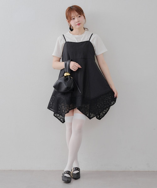 RMAF】2WAYカラミチュニック｜ナイスクラップ/オリーブ・デ・オリーブ