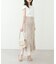 【natural couture】＜ｏｓｏｎｏ＞長さ変えれる配色レーススカート