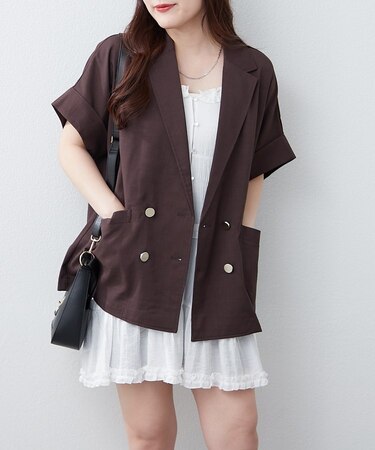 ドルマンスリーブテーラージャケット