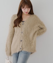 フェザーBIGカーディガン