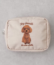 【新柄登場！】【人気シリーズ】アニマル刺繍ポーチ