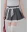 【RMAF】レースリボンプリーツミニスカート