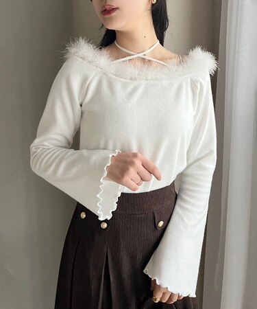 【one after another】マラボー長袖インナー