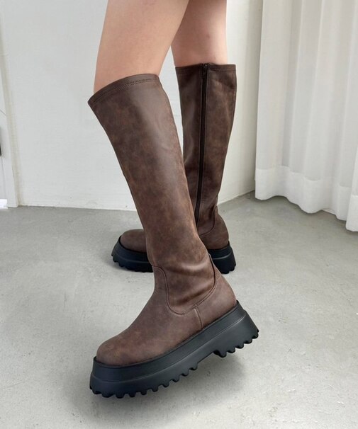 【one after another】タンク底ロングブーツ