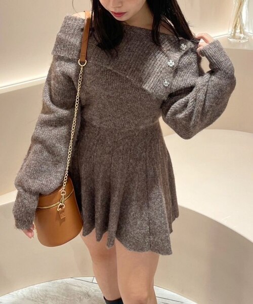 ゆオーダーメード　サンプル　ブルー　ワンピース　　2点 ゆオーダーメード サンプル ブルー ワンピース 2点 デザイン