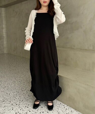 【one after another】ドロストキャミワンピ