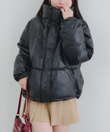 【WEB先行販売】スタンドカラー中綿ブルゾン