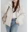 【WEB先行販売】スタンドカラー中綿ブルゾン