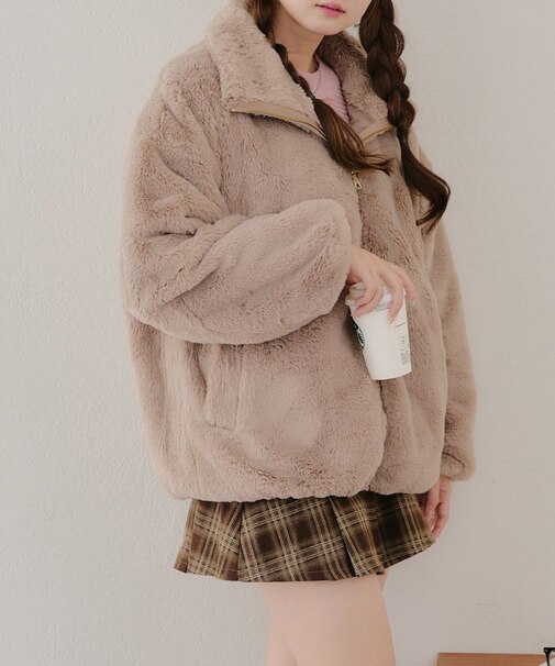 ファースタンドブルゾン