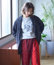 【nane】ヴィンテージ加工スエットプルオーバー