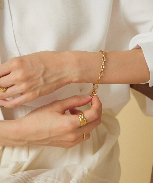 【nane】チェーンブレスレット