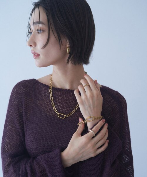 遺品整理　ITALY 750 ネックレス　ブレスレット　2点セット　ケース付き nane】【2点SET】ブレスレット&ネックレス｜ナイスクラップ