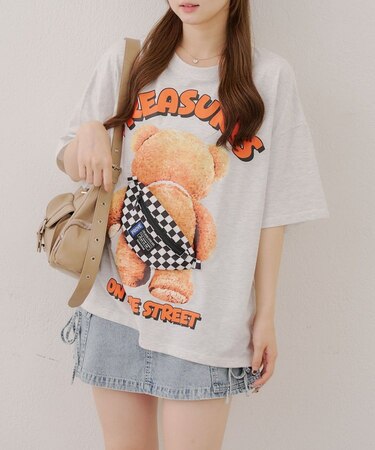 【RMAF】くまポーチ付Tシャツ