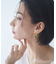 【nane】ツイストフープピアス
