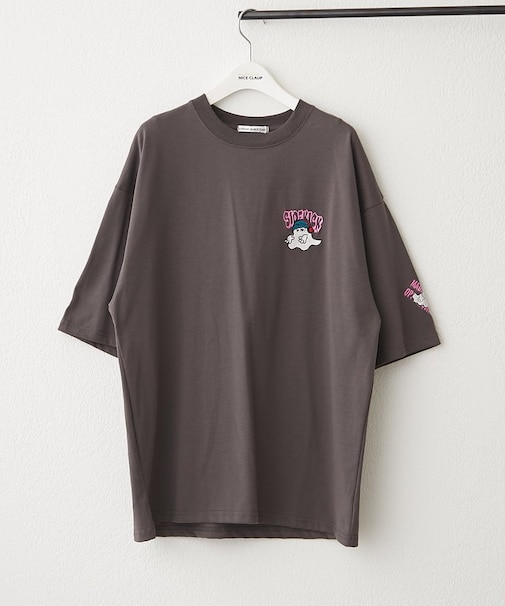 【RMAF】発泡プリント＆刺繍オバケＴ