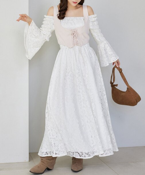 【one after another】コルセットベストSETワンピース